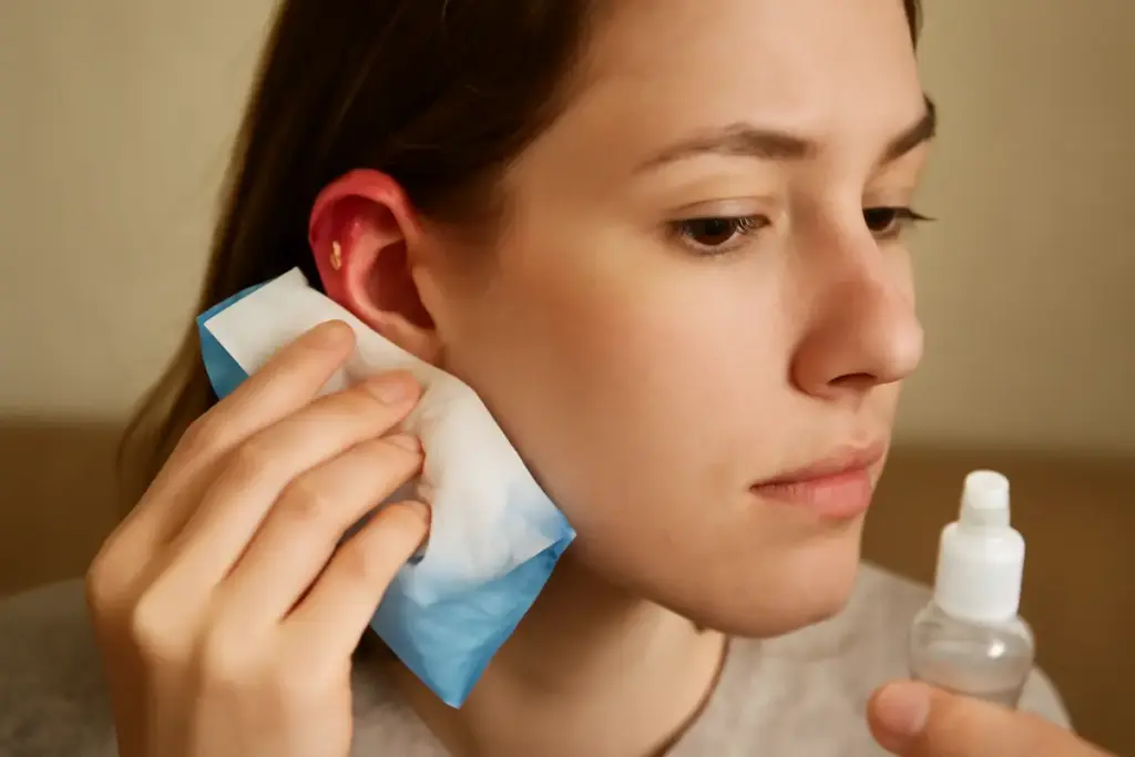 Piercing cartilagine infiammato: strategie efficaci per ridurre il gonfiore in tempi brevi