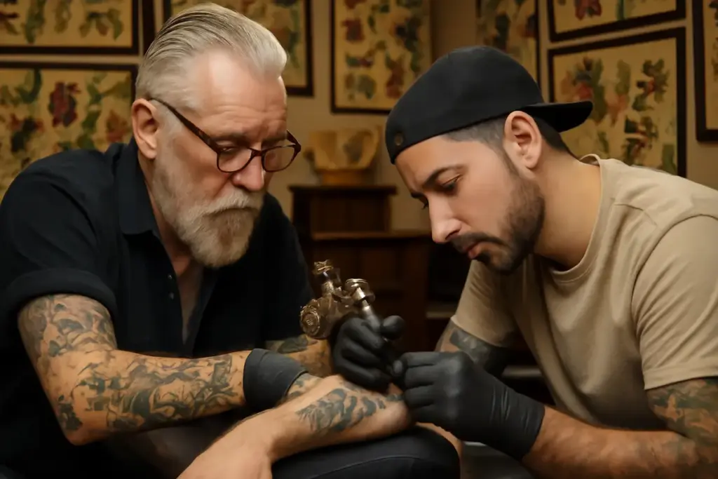 Viaggio tra i tatuatori old school: tecniche e segreti tramandati di generazione in generazione