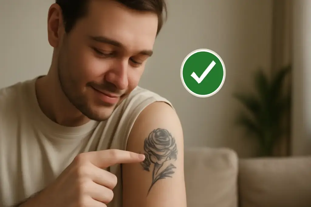 Come capire se un tatuaggio sta guarendo bene: segnali positivi da riconoscere