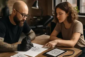 Come nasce una collaborazione tra artista e cliente per un tatuaggio personalizzato: i momenti chiave che guidano la creazione
