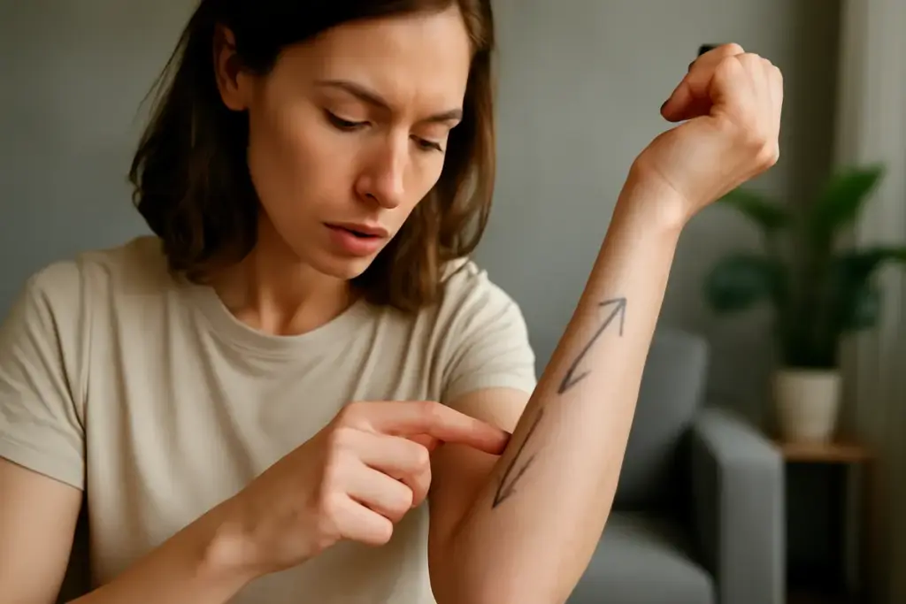 Ha senso scegliere un tatuaggio fineline per aree soggette a movimento? Rischi e vantaggi pratici