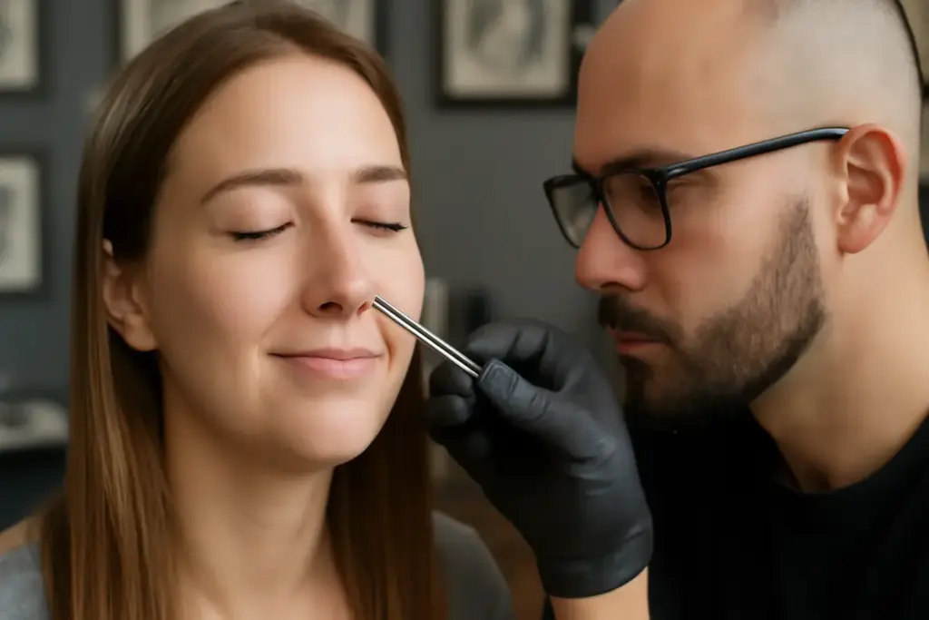 Piercing al setto nasale, guarigione più veloce: i segreti svelati dagli operatori esperti