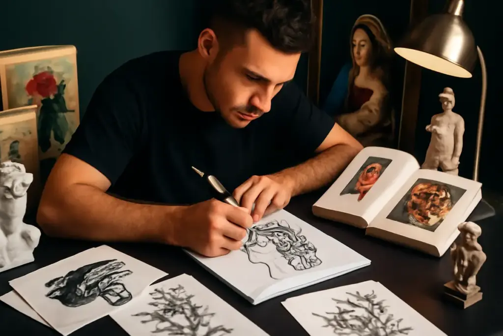 Quali sono le fonti di ispirazione prevalenti tra i tatuatori italiani? I riferimenti meno noti che danno carattere ai disegni