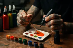 Come si preparano i colori personalizzati per tatuaggi? Il trucco degli artisti per sfumature uniche