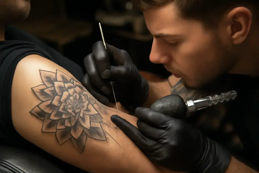 Come si esegue il tatuaggio dotwork: il dettaglio tecnico che valorizza ogni opera