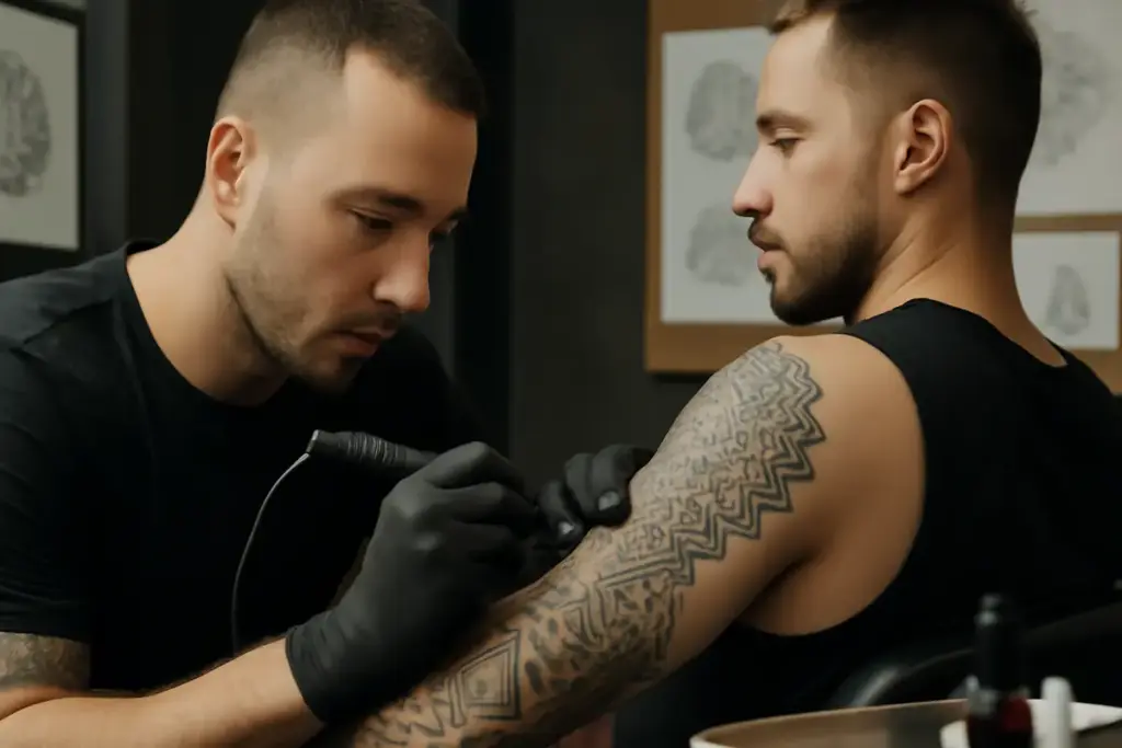 Stili tattoo geometrici: i motivi più richiesti e la tecnica che li rende unici