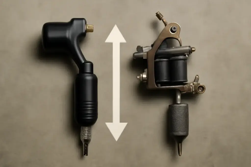 Macchine per tattoo rotative versus coil: pro e contro che influenzano la resa finale